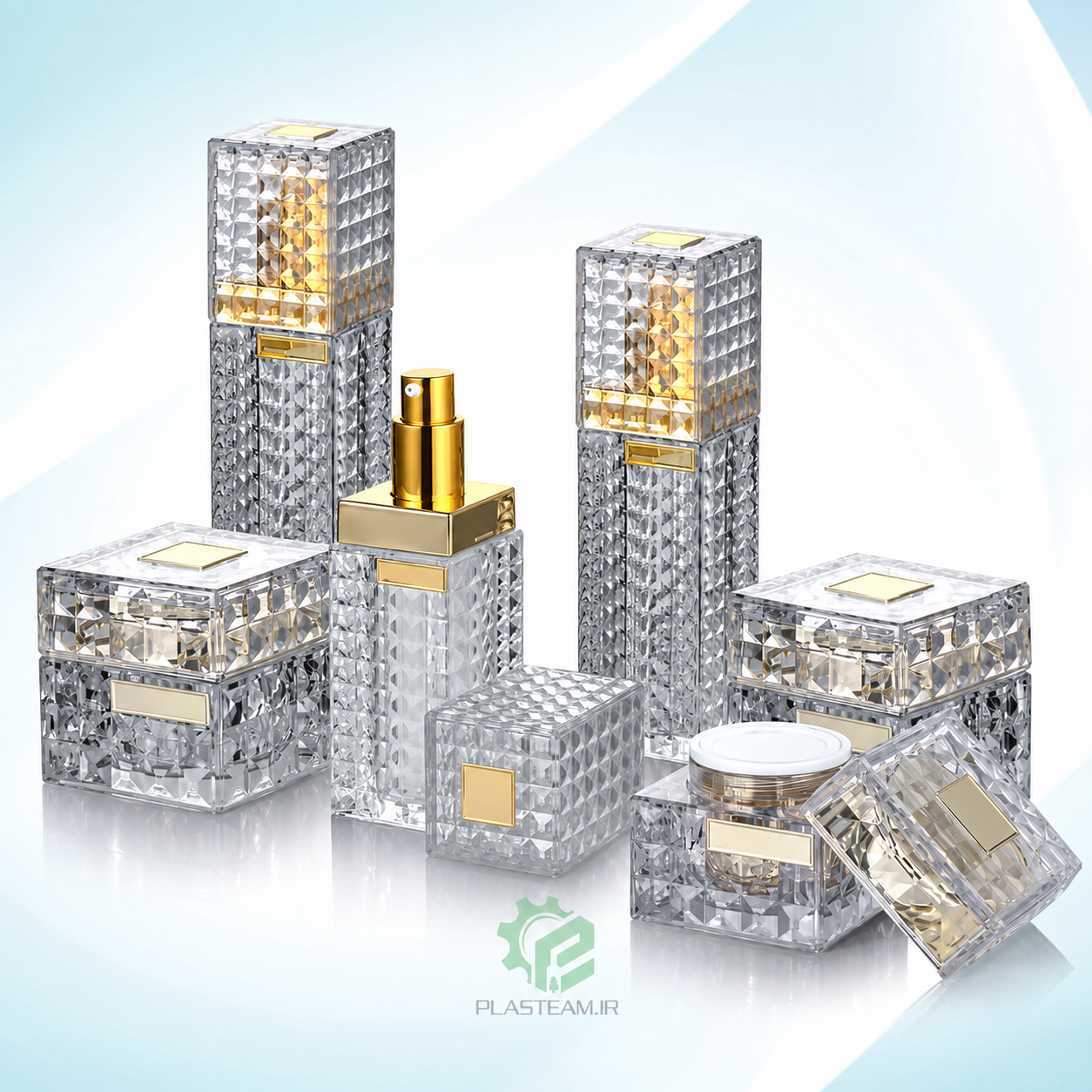 مجموعه ظروف آرایشی هماهنگ