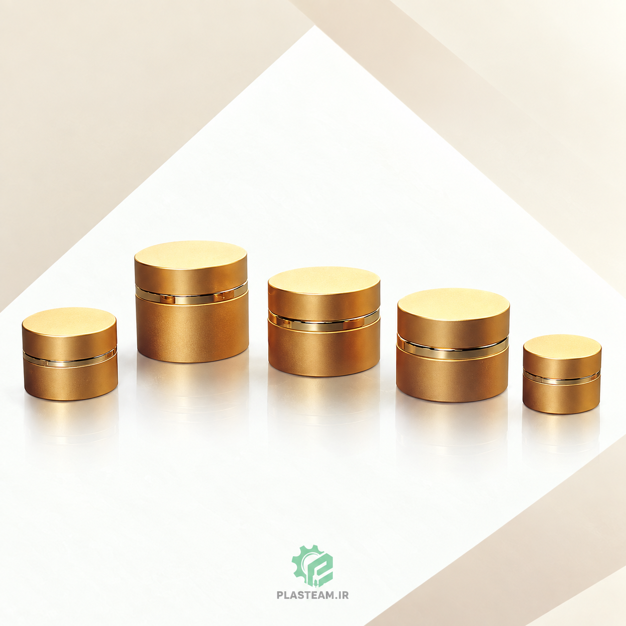 ظرف کرم و جار آرایشی
